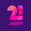 21.com logo