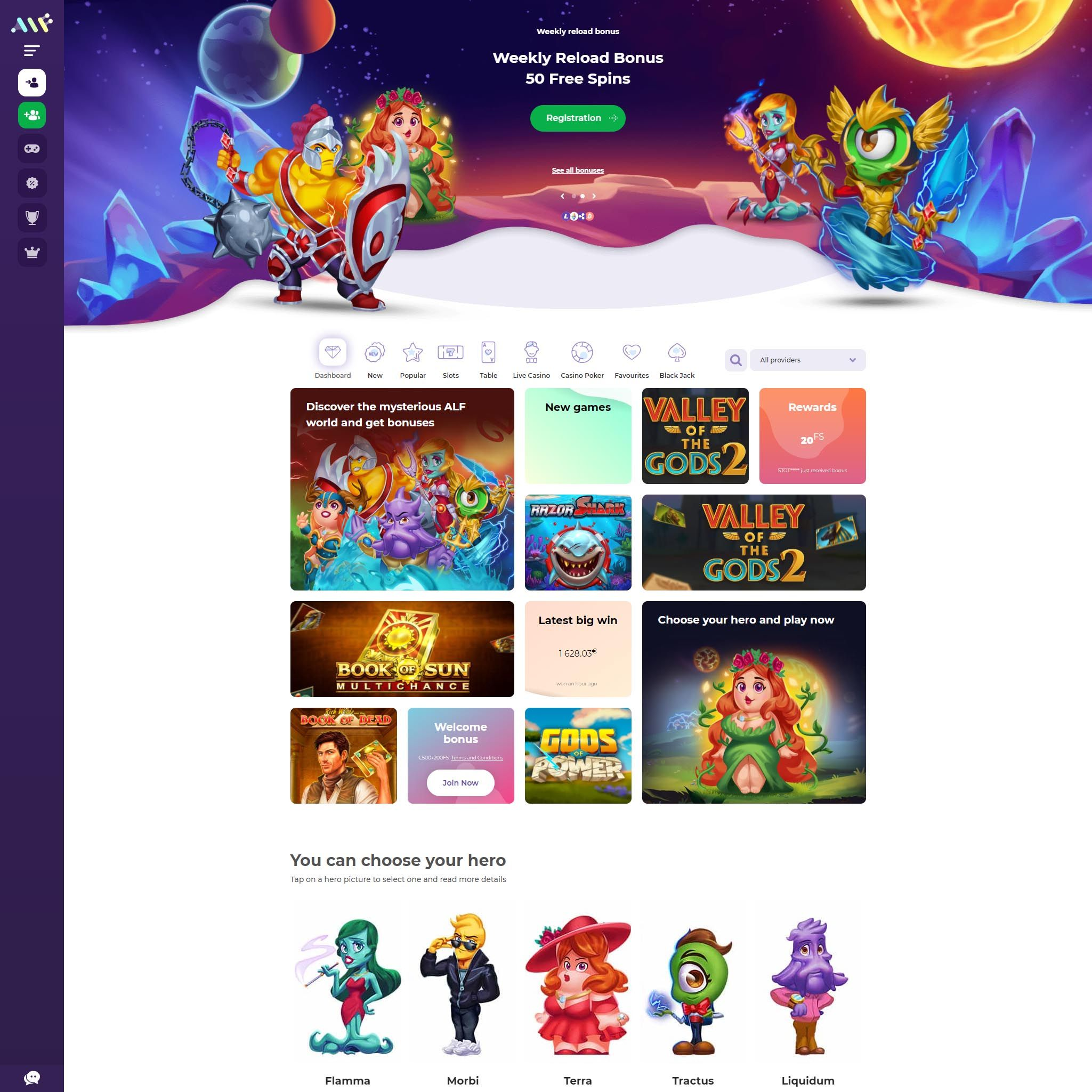 Alf Casino screenshot 1