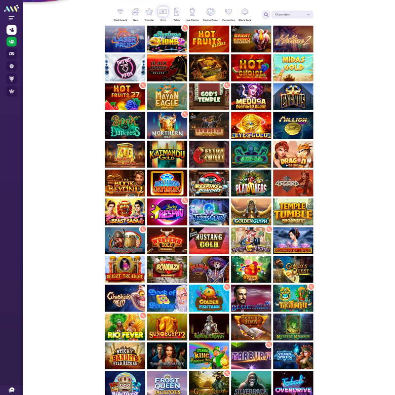 Alf Casino screenshot