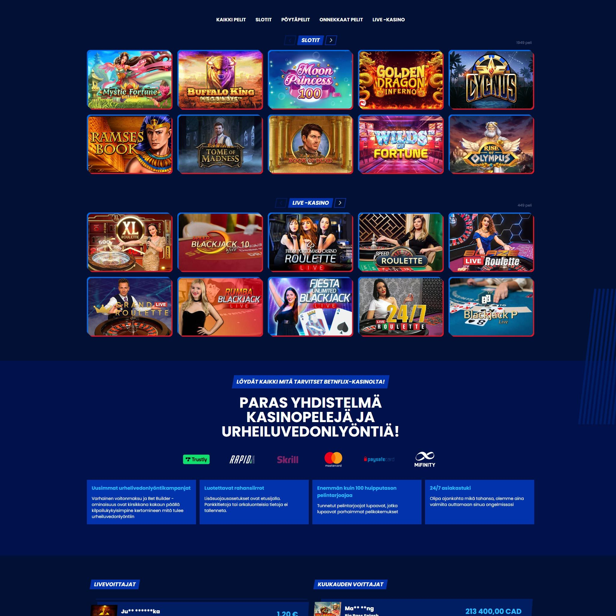 Betnflix screenshot 1