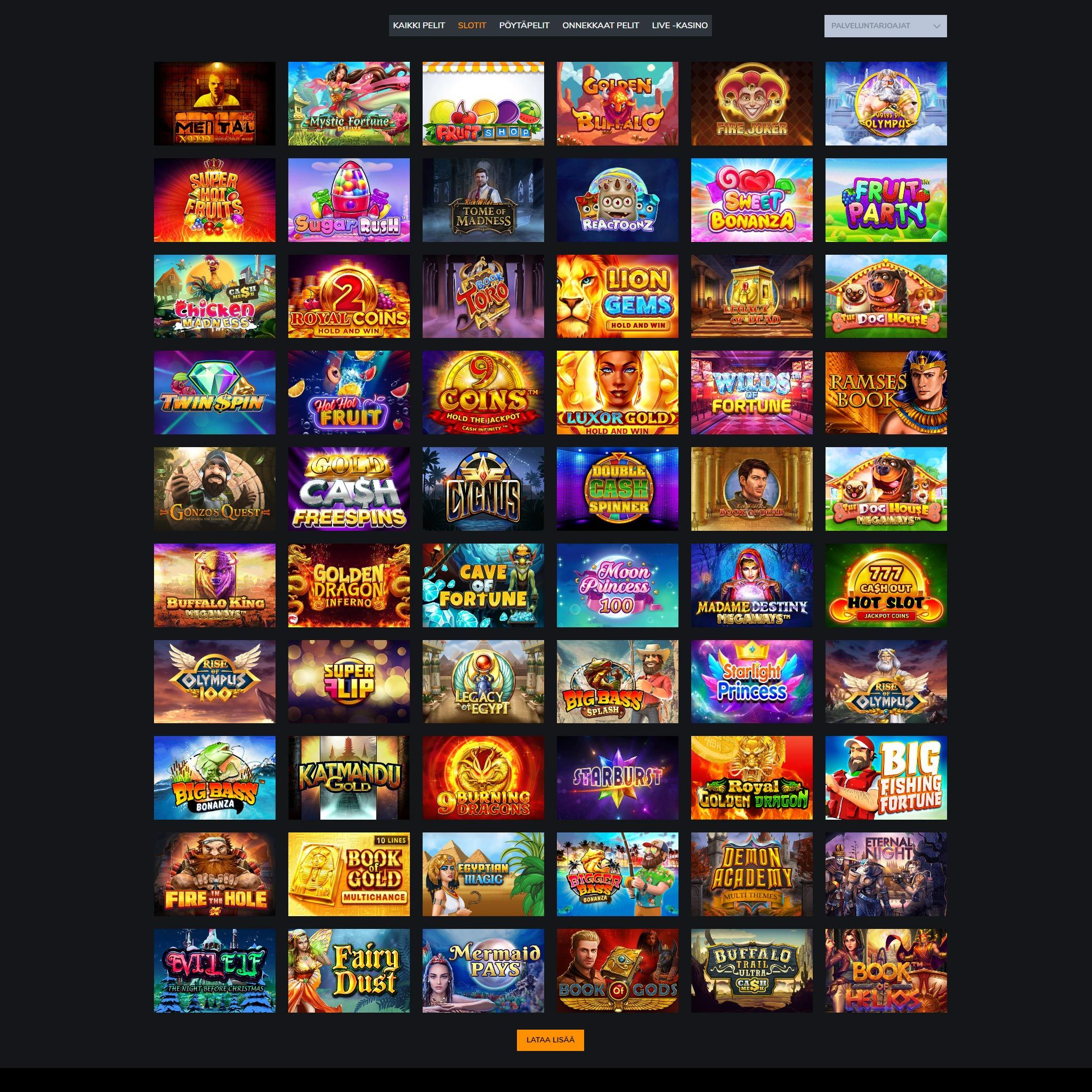 Betstro Casino screenshot 2