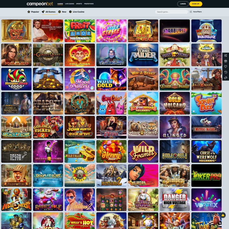 Campeonbet screenshot