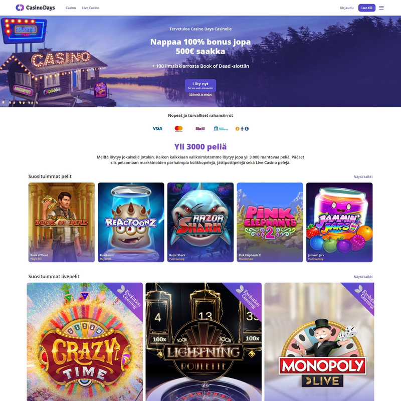 Casino Days screenshot