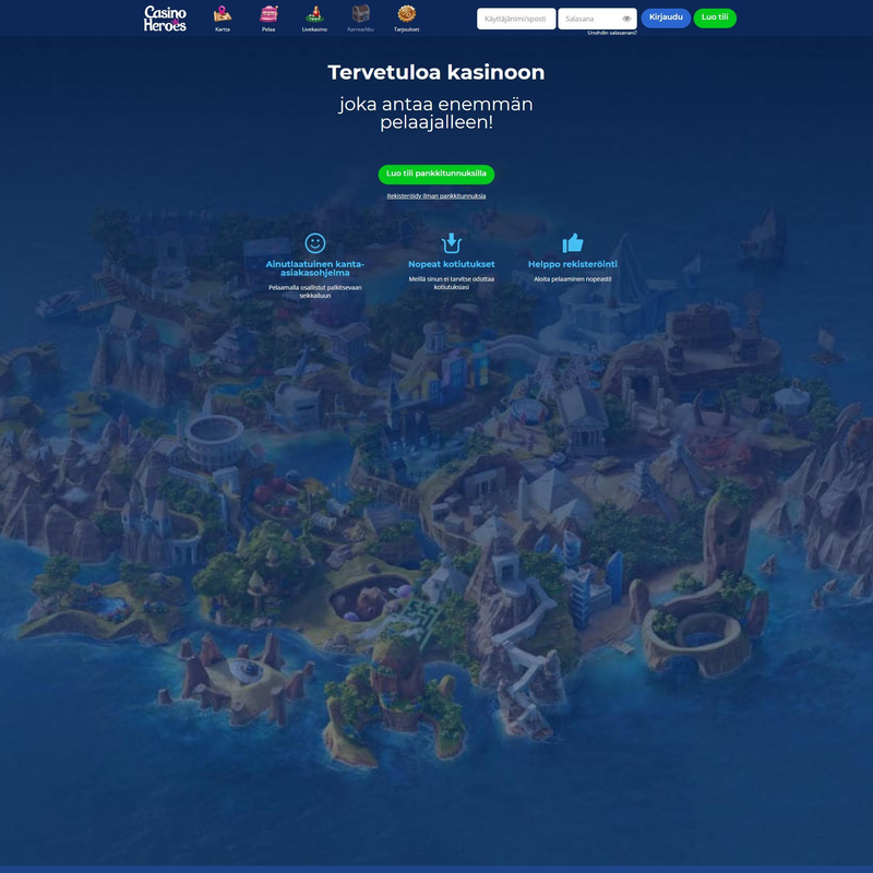 Casino Heroes screenshot