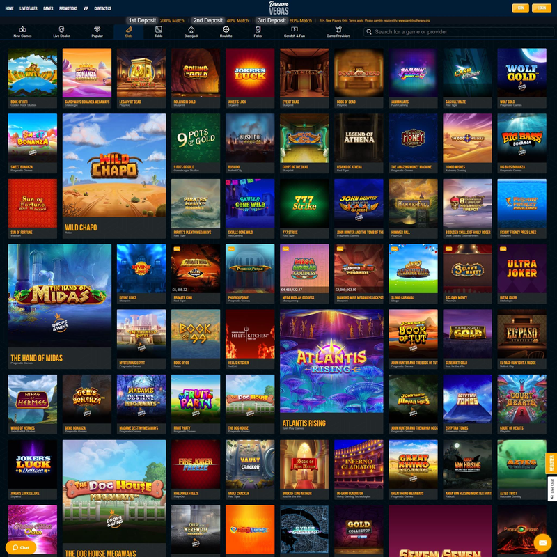 Dream Vegas screenshot