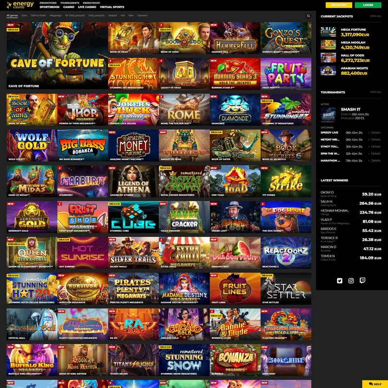 EnergyCasino screenshot