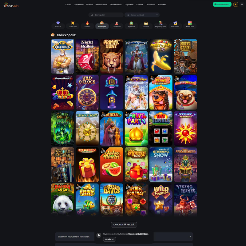 Excitewin screenshot