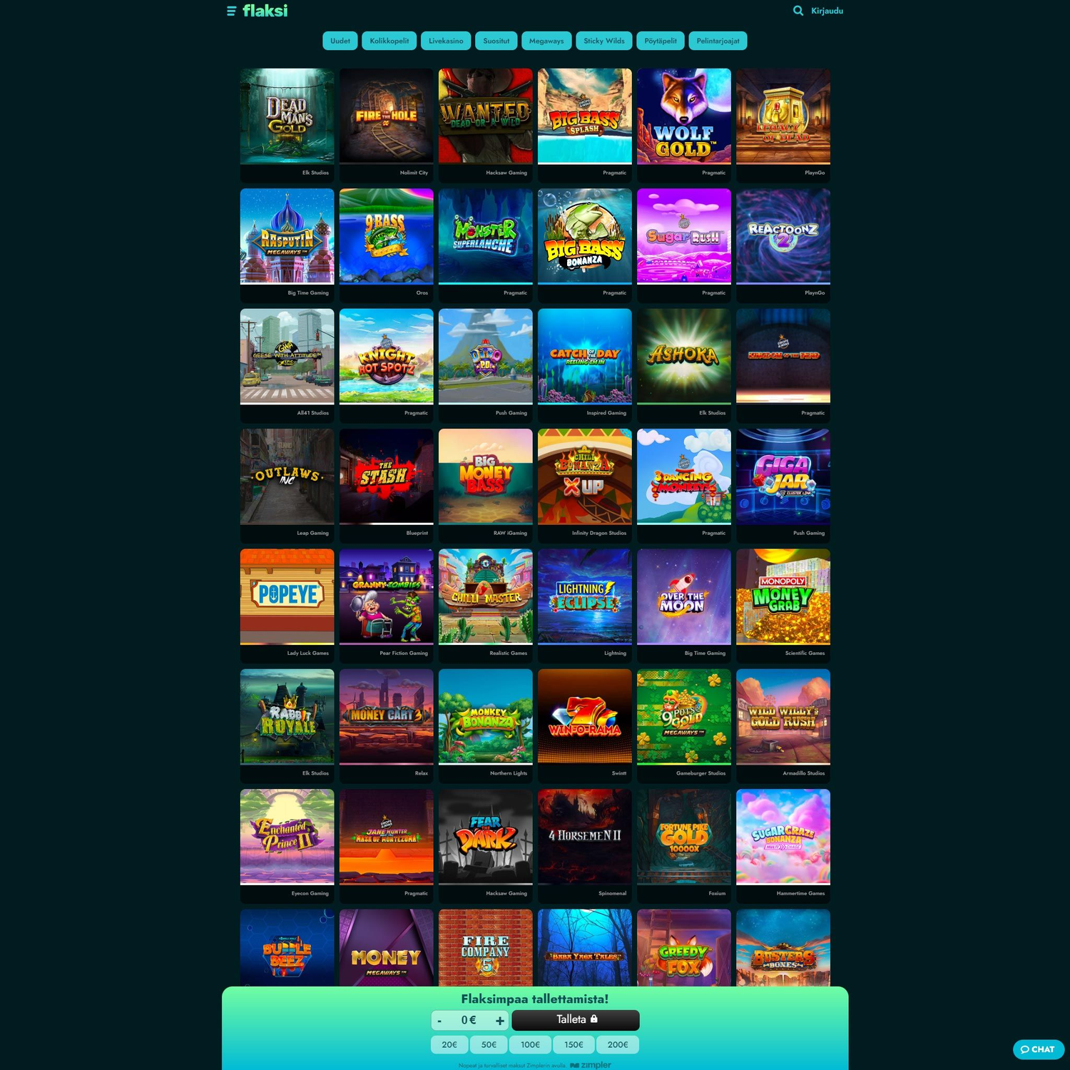 Flaksi Kasino screenshot 2