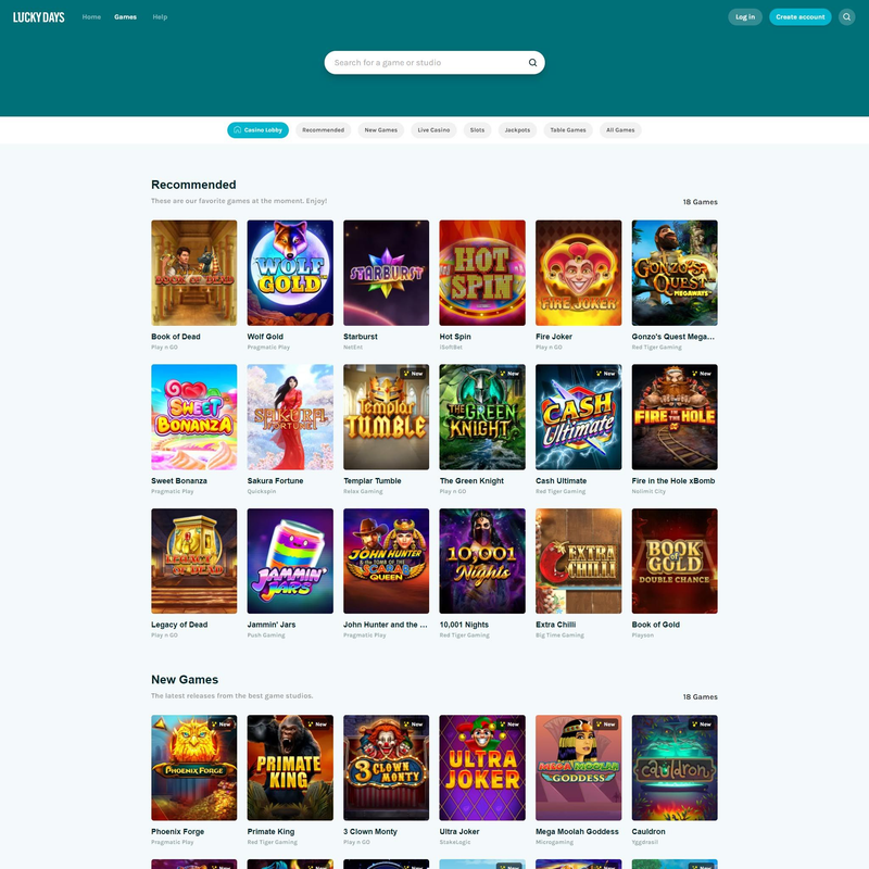 LuckyDays screenshot