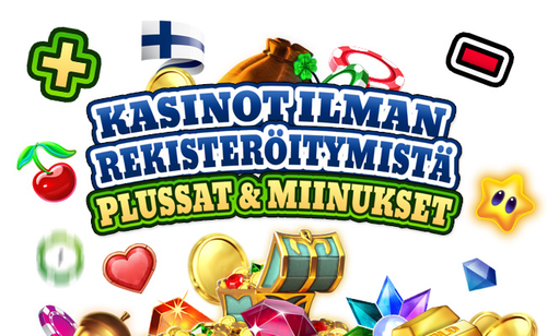 Plussat ja miinukset rekisteröintivapailla kasinoilla