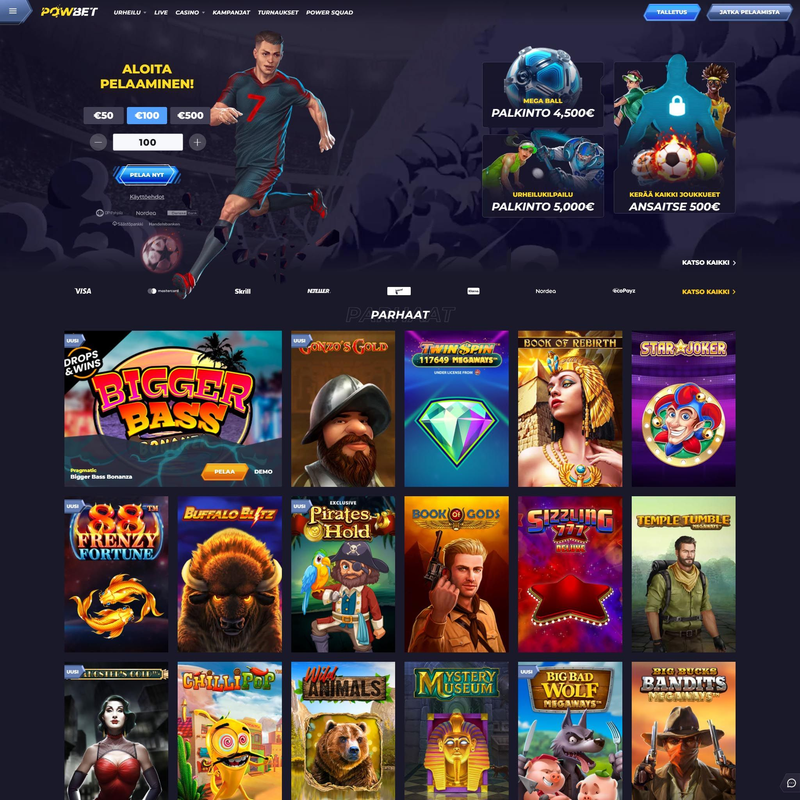 PowBet screenshot