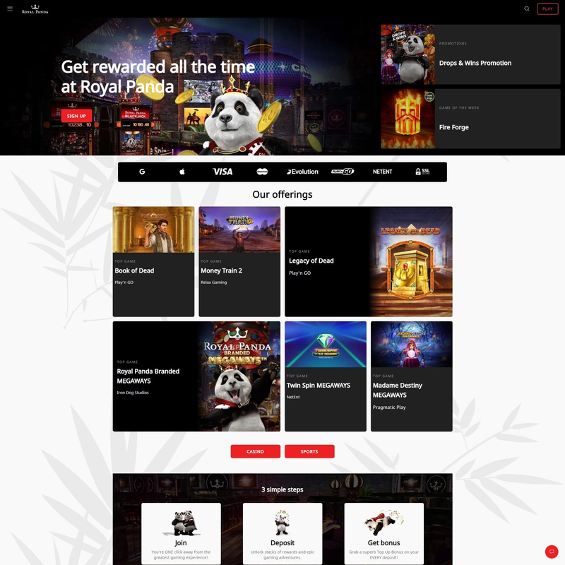 Royal Panda screenshot