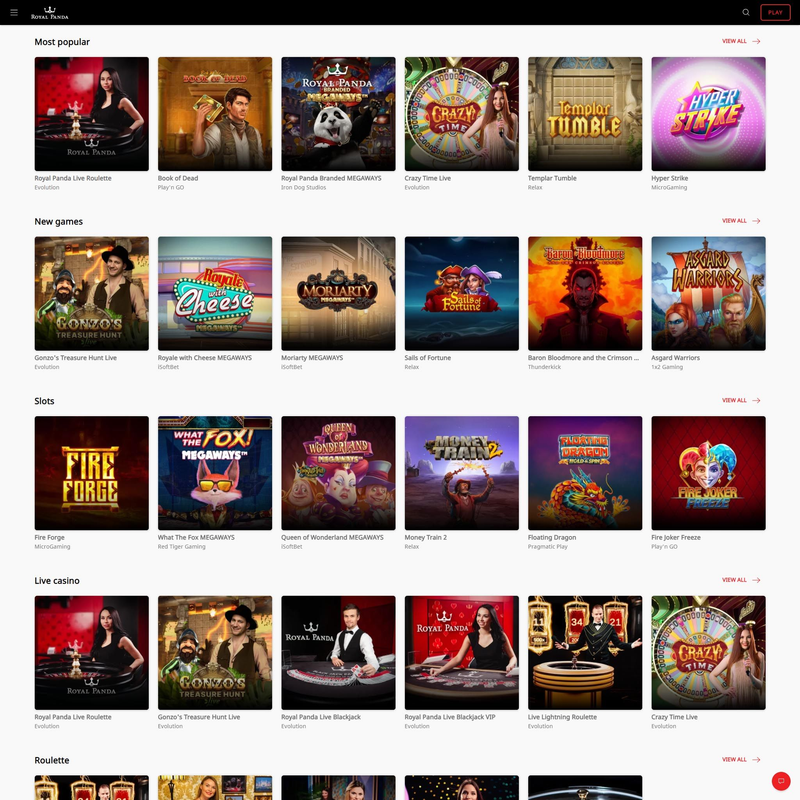 Royal Panda screenshot