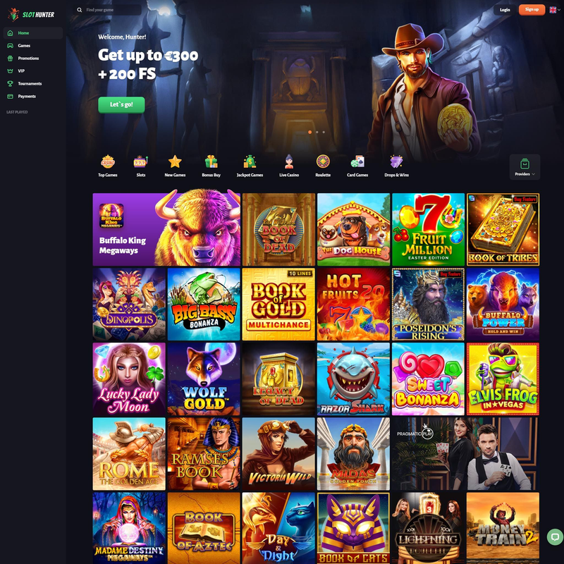 Slot Hunter Casino screenshot