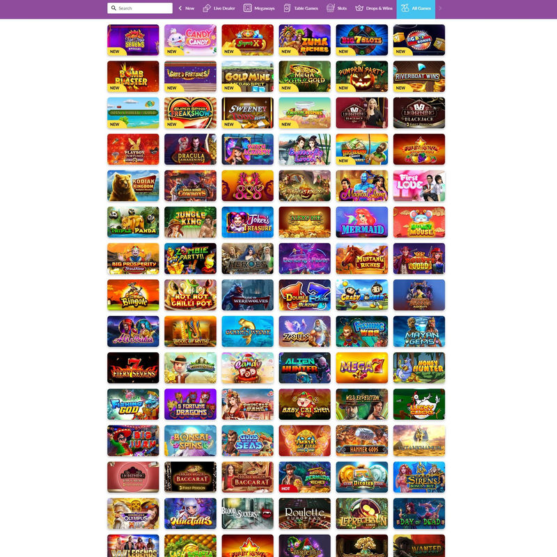 Spinni Casino screenshot