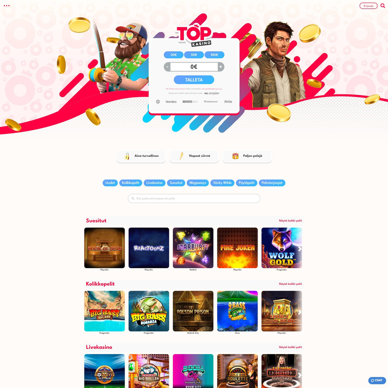 Topkasino screenshot