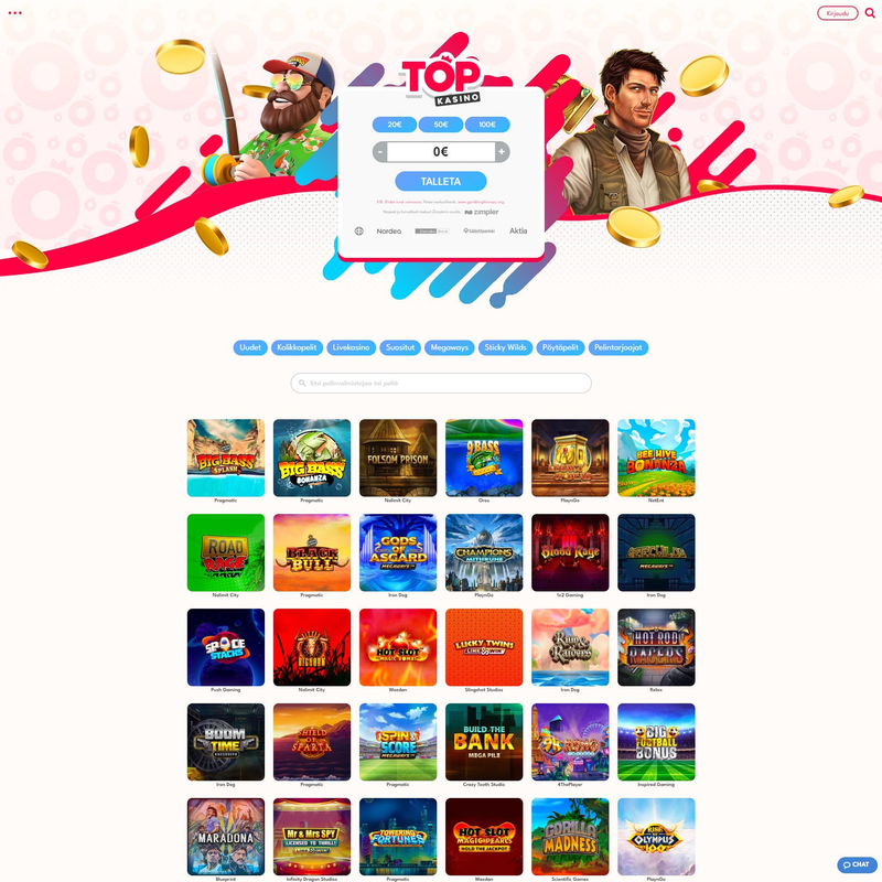 Topkasino screenshot