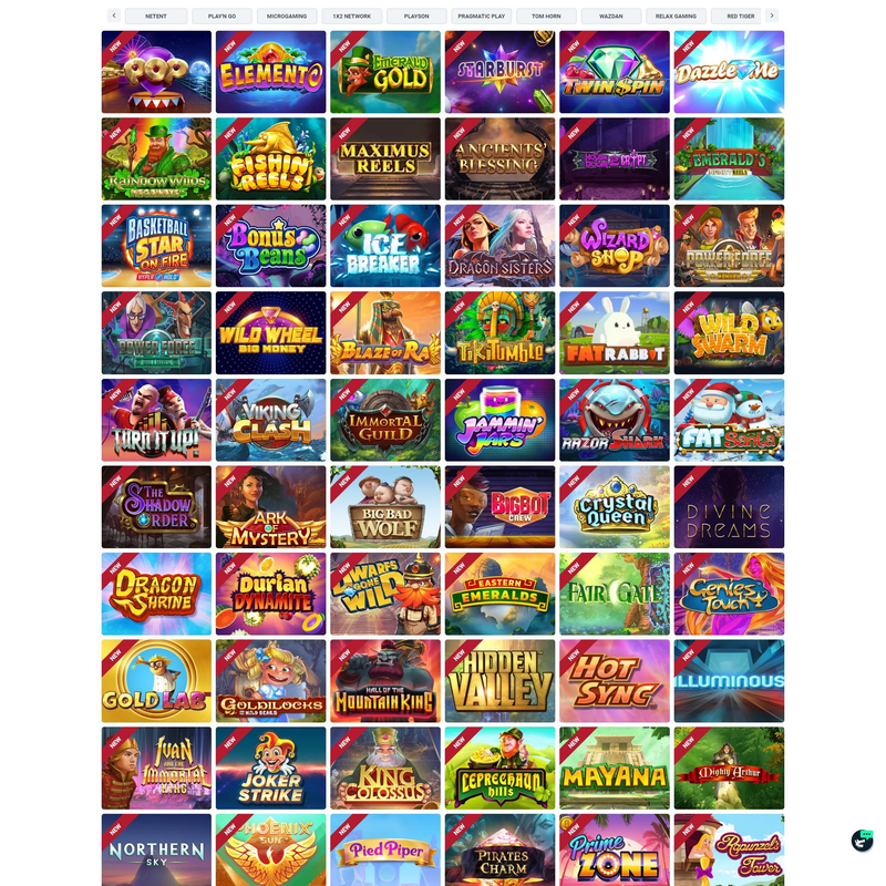 Wallacebet Casino screenshot
