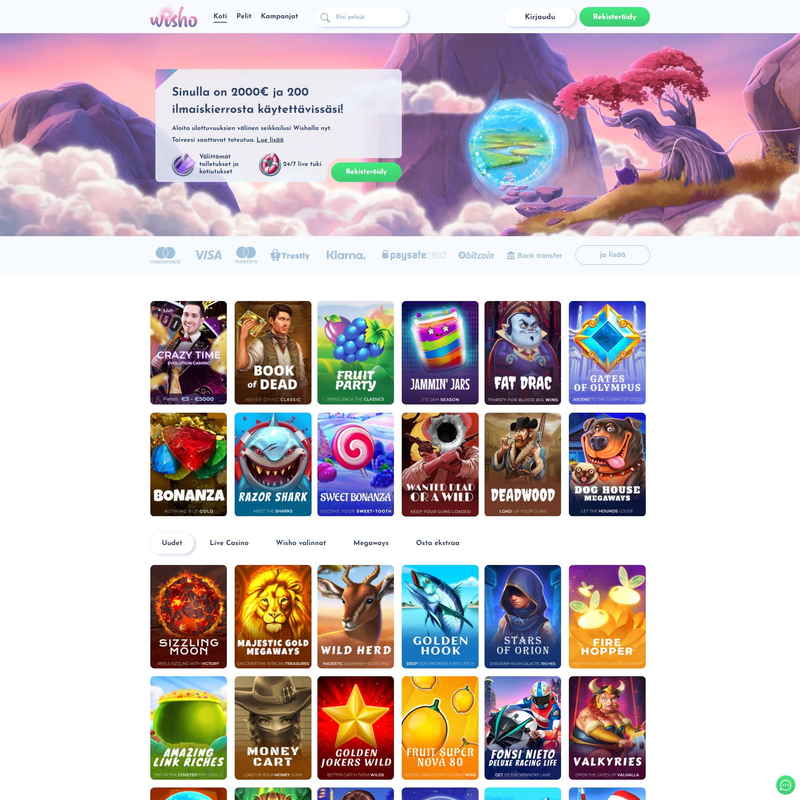 Wisho Casino screenshot